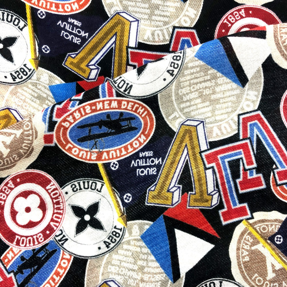 LOUIS VUITTON M70623 エトール オールオーバー LVリーグ ストール フリンジ 大判 ストール マフラー アパレル ファッション小物 ショール コットン ユニセックス M70623