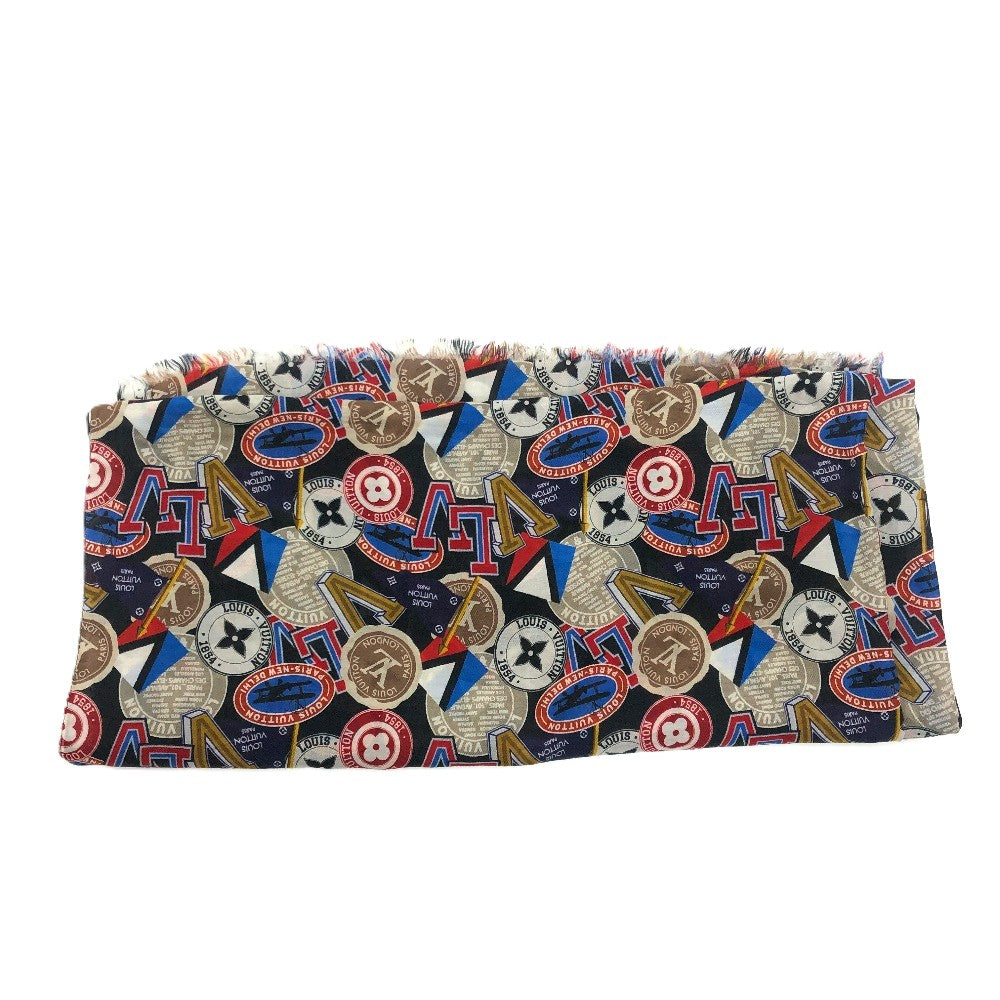 LOUIS VUITTON M70623 エトール オールオーバー LVリーグ ストール フリンジ 大判 ストール マフラー アパレル ファッション小物 ショール コットン ユニセックス M70623