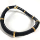 GUCCI 830377 25SS バンブー ロゴ チョーカー アクセサリー ジュエリー ネックレス アルミニウム ユニセックス ブラック