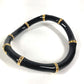 GUCCI 830377 25SS バンブー ロゴ チョーカー アクセサリー ジュエリー ネックレス アルミニウム ユニセックス ブラック