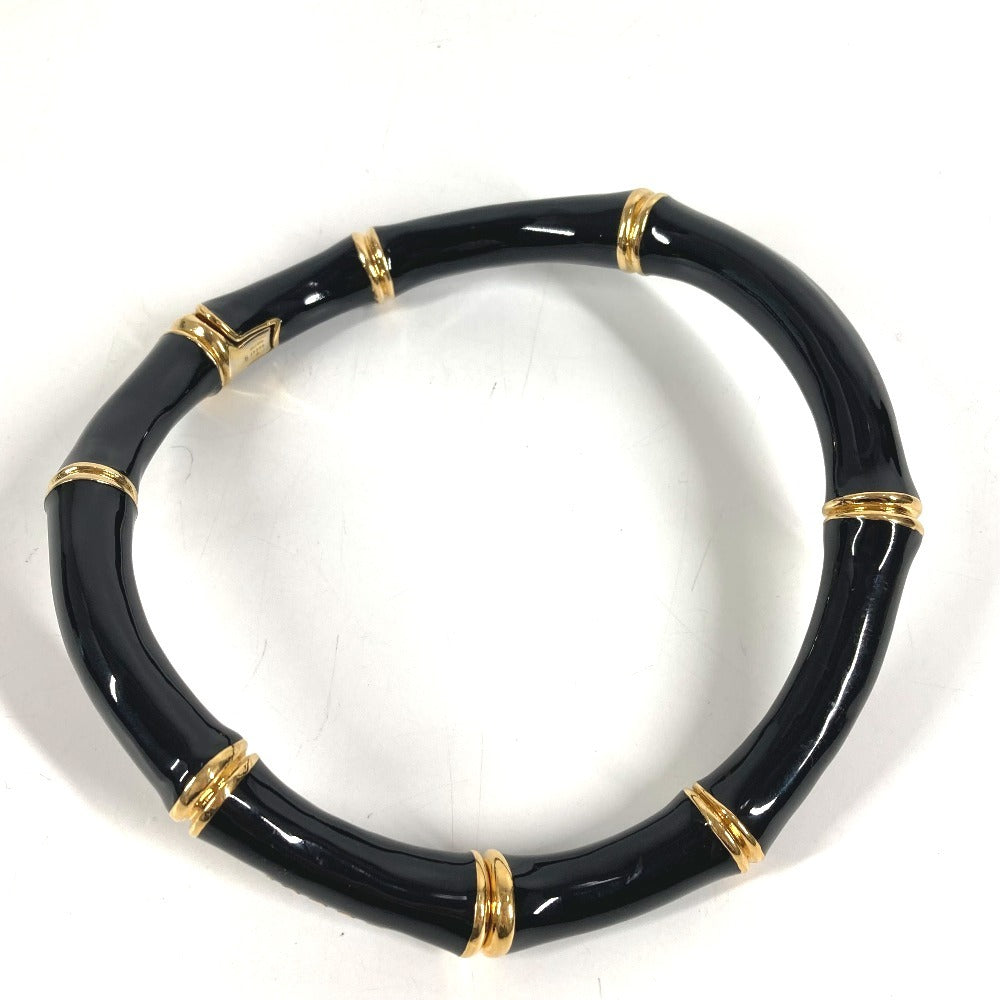 GUCCI 830377 25SS バンブー ロゴ チョーカー アクセサリー ジュエリー ネックレス アルミニウム ユニセックス ブラック