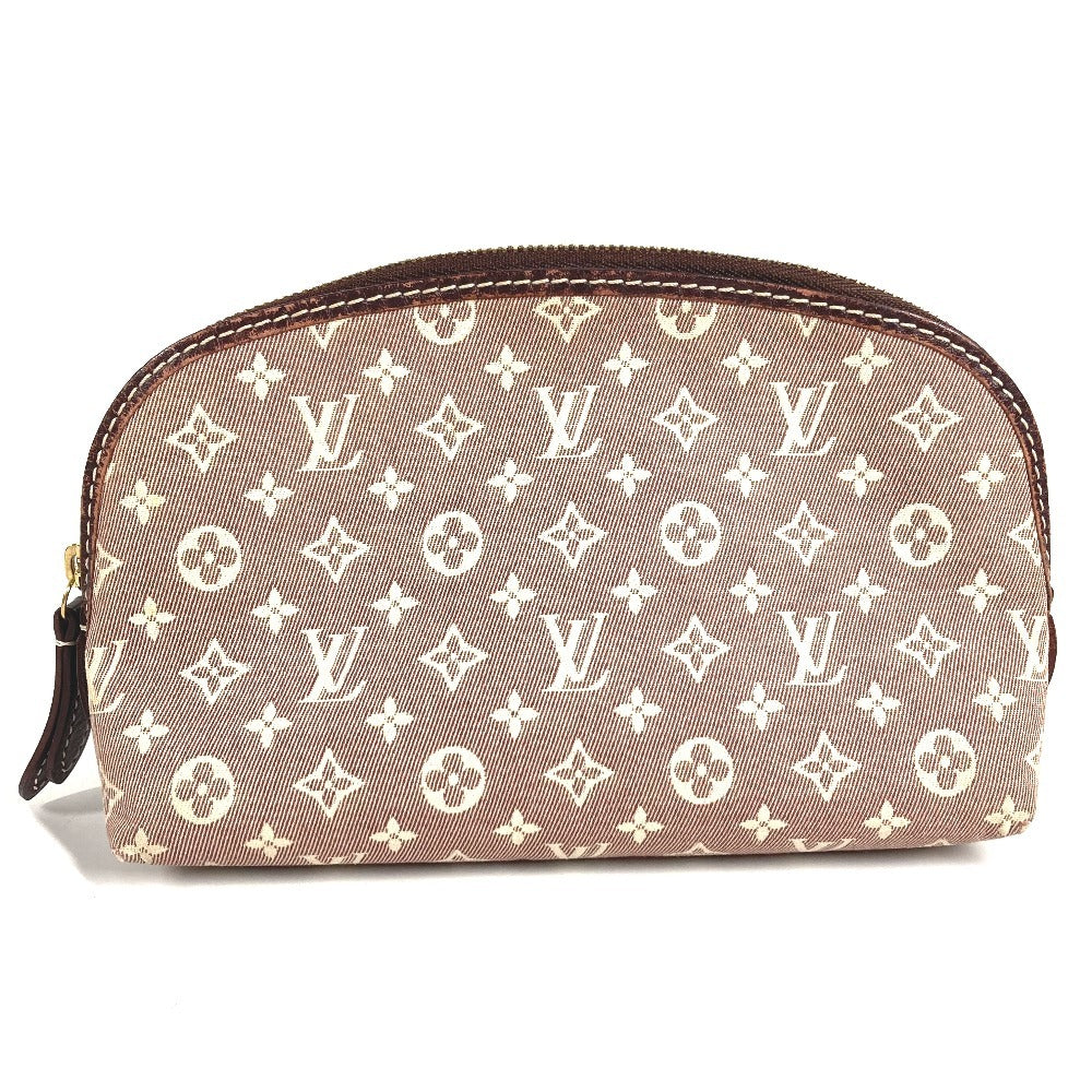 LOUIS VUITTON M40377 モノグラムイディール ポシェットコスメティック メイクポーチ トラベルポーチ マルチポーチ 化粧ポーチ モノグラムイディール レディース セピア レッド