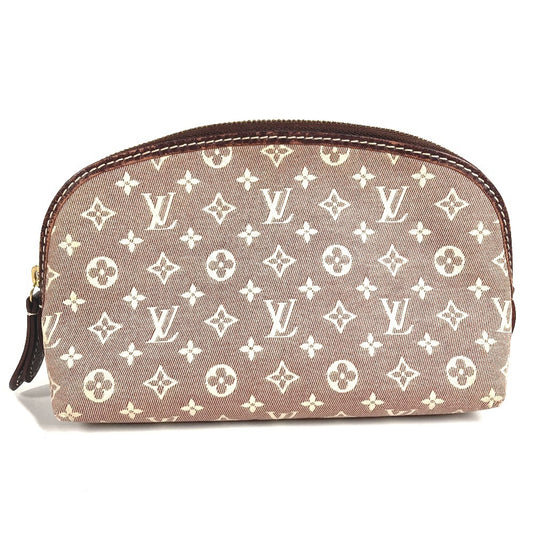 LOUIS VUITTON M40377 モノグラムイディール ポシェットコスメティック メイクポーチ トラベルポーチ マルチポーチ 化粧ポーチ モノグラムイディール レディース セピア レッド