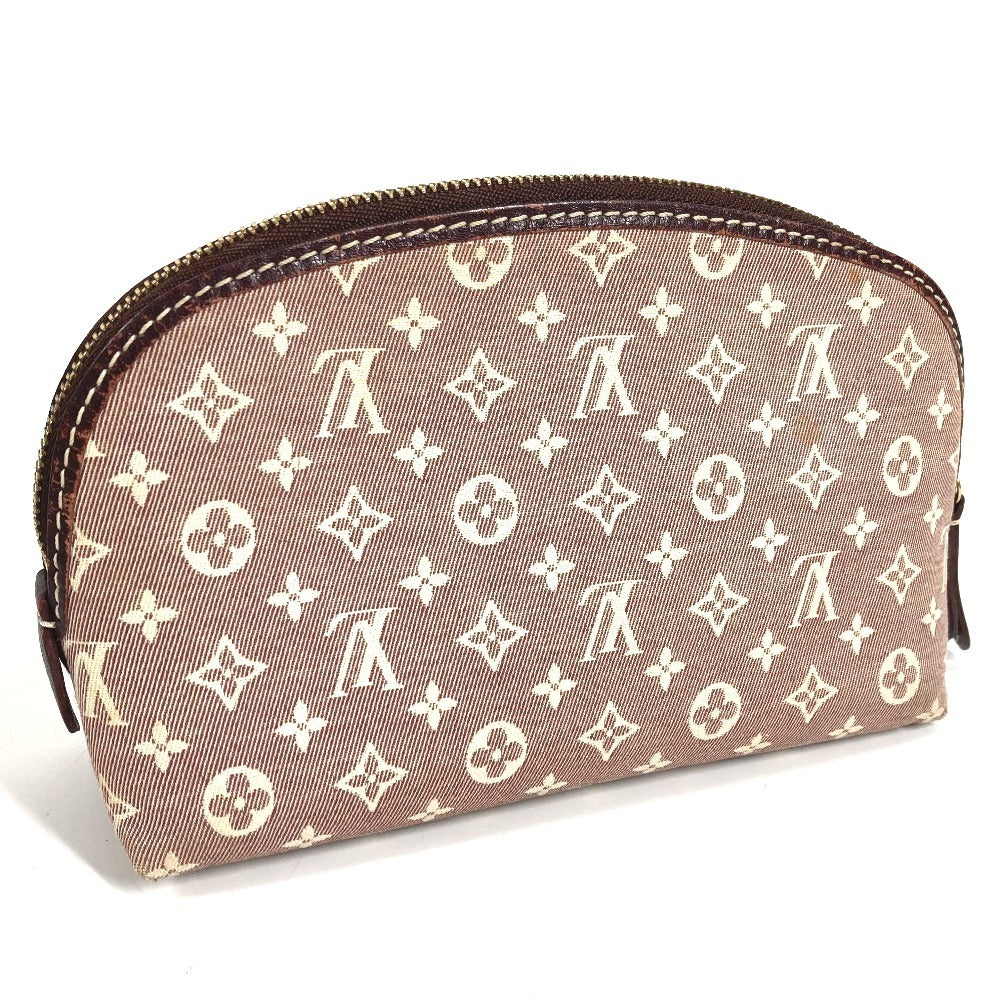 LOUIS VUITTON M40377 モノグラムイディール ポシェットコスメティック メイクポーチ トラベルポーチ マルチポーチ 化粧ポーチ モノグラムイディール レディース セピア レッド
