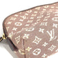 LOUIS VUITTON M40377 モノグラムイディール ポシェットコスメティック メイクポーチ トラベルポーチ マルチポーチ 化粧ポーチ モノグラムイディール レディース セピア レッド