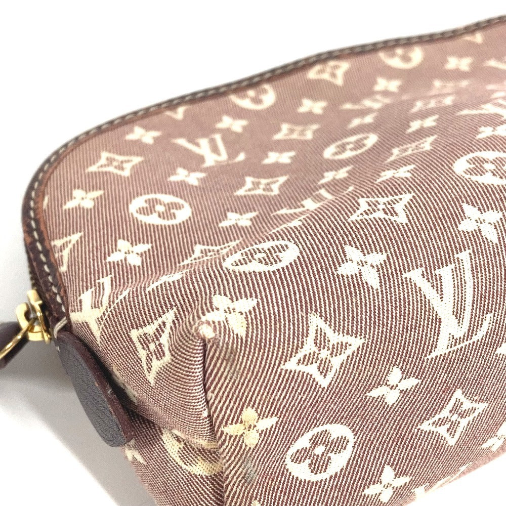 LOUIS VUITTON M40377 モノグラムイディール ポシェットコスメティック メイクポーチ トラベルポーチ マルチポーチ 化粧ポーチ モノグラムイディール レディース セピア レッド