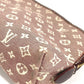 LOUIS VUITTON M40377 モノグラムイディール ポシェットコスメティック メイクポーチ トラベルポーチ マルチポーチ 化粧ポーチ モノグラムイディール レディース セピア レッド