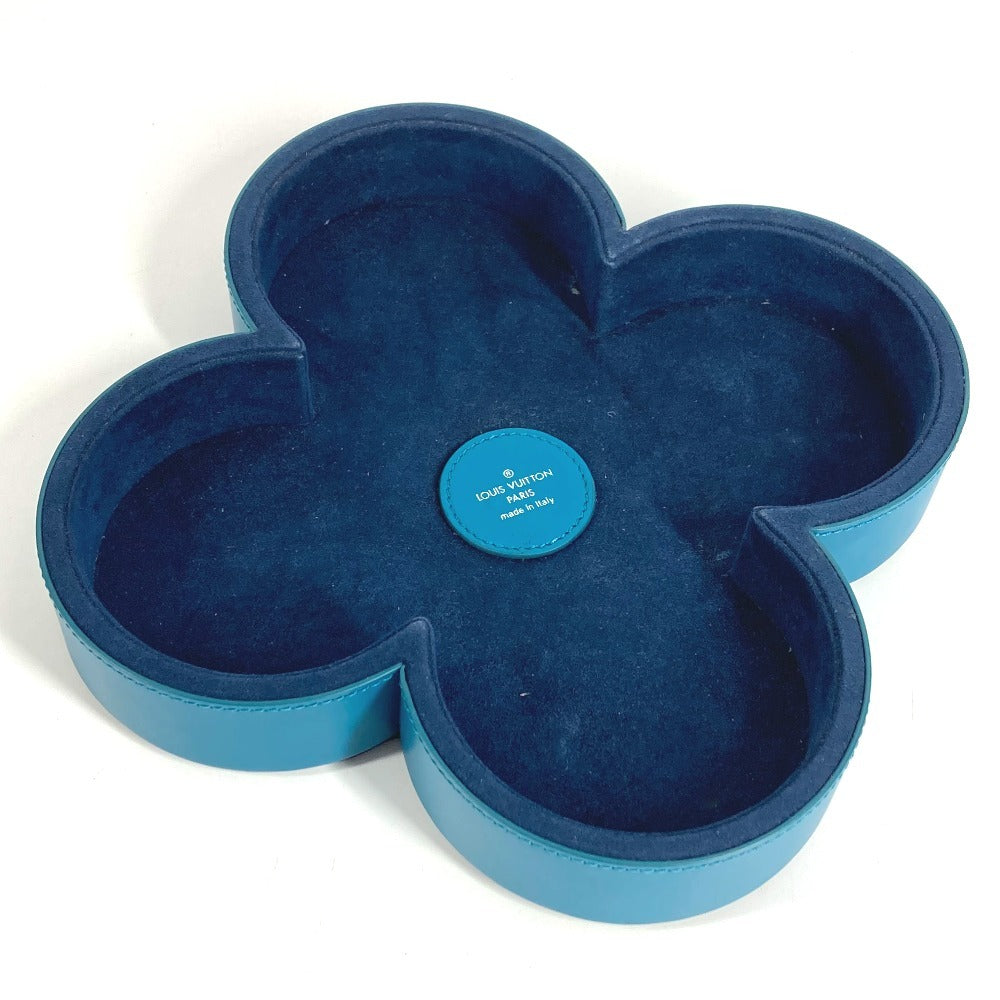 LOUIS VUITTON GI0822 Monogram Vide-Poche Flower Tray Leather Unisex Blue