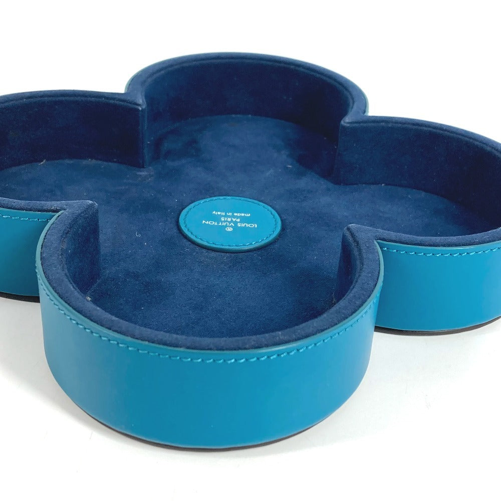 LOUIS VUITTON GI0822 Monogram Vide-Poche Flower Tray Leather Unisex Blue
