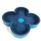 LOUIS VUITTON GI0822 Monogram Vide-Poche Flower Tray Leather Unisex Blue