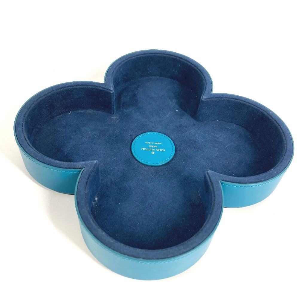 LOUIS VUITTON GI0822 Monogram Vide-Poche Flower Tray Leather Unisex Blue