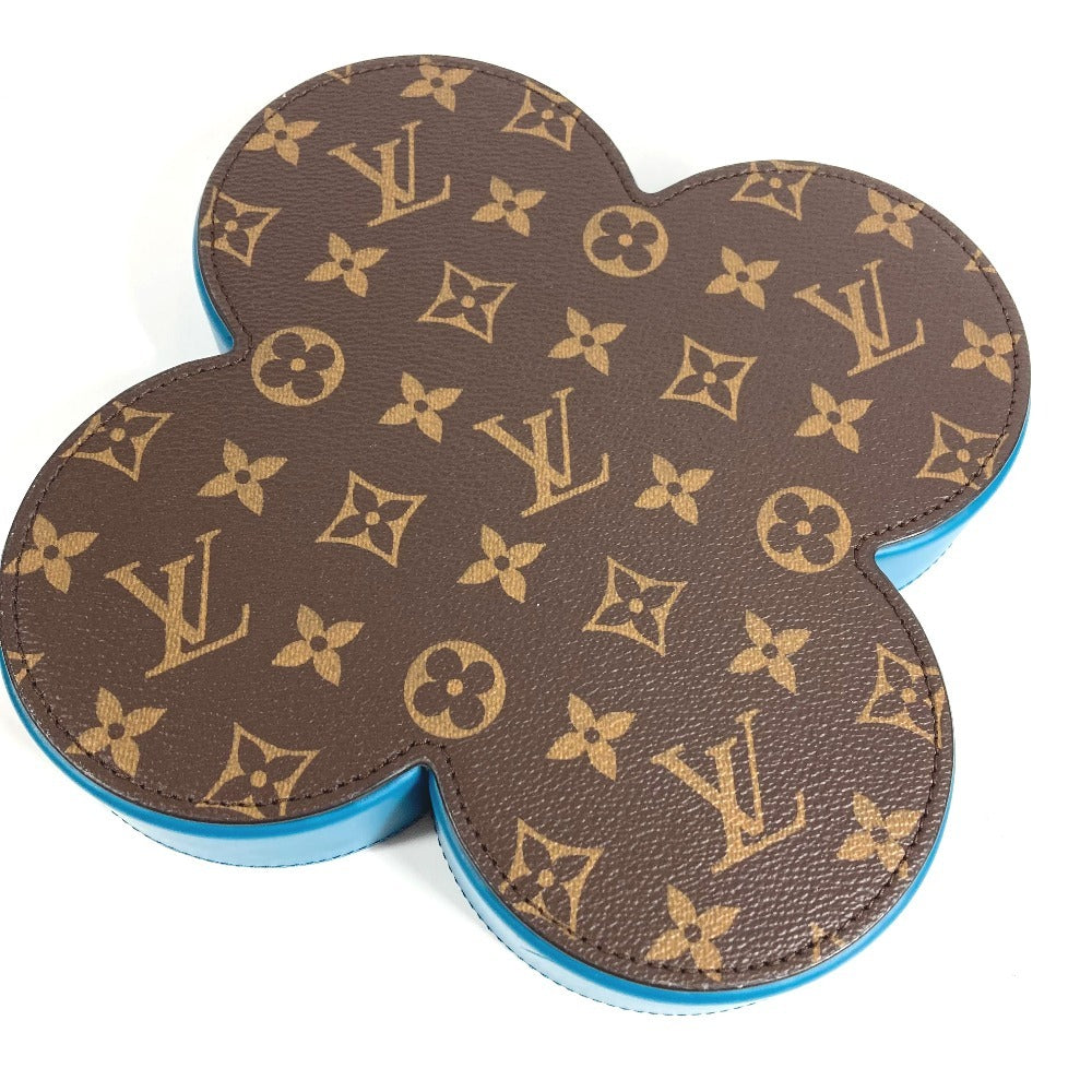 LOUIS VUITTON GI0822 Monogram Vide-Poche Flower Tray Leather Unisex Blue