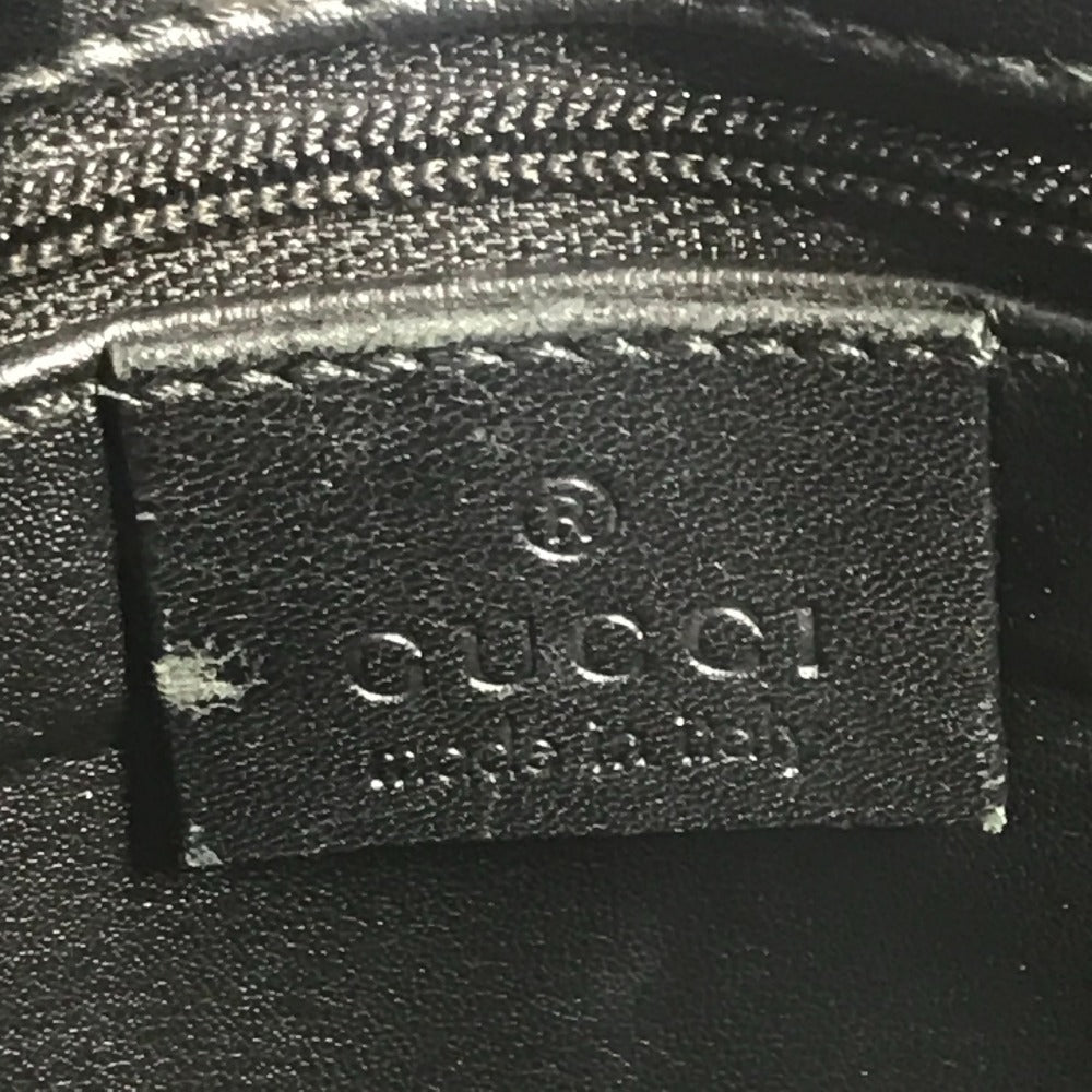 GUCCI 002 1053 GG Logo Bag Handbag Tote Shoulder Bag GG Canvas/Leather Unisex Red
