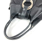 BVLGARI Double Coin Bulgari Bulgari Logo Chandra Tote Bag Shoulder Bag Leather Ladies Black