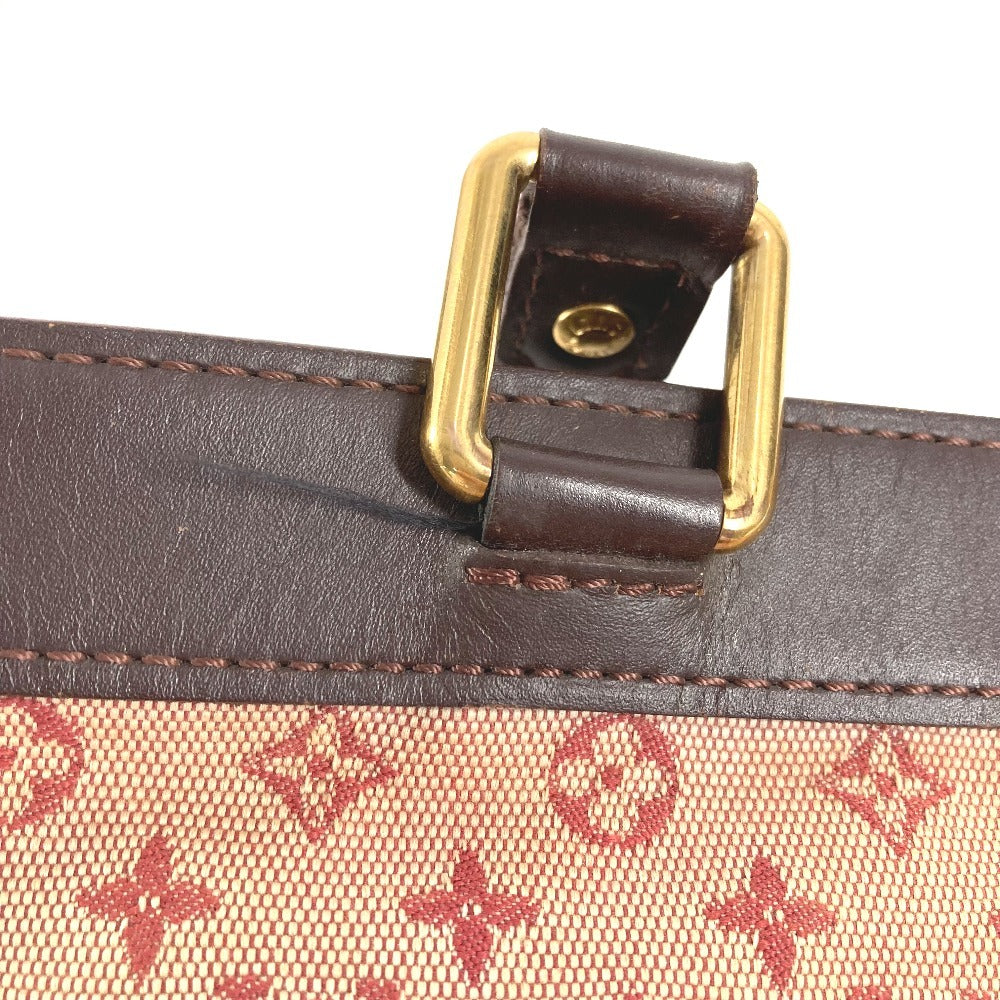 LOUIS VUITTON M92678 モノグラムミニ ルシーユPM ルシーユ PM ハンドバッグ カバン ショルダーバッグ 肩掛け トートバッグ モノグラムミニキャンバス レディース レッド
