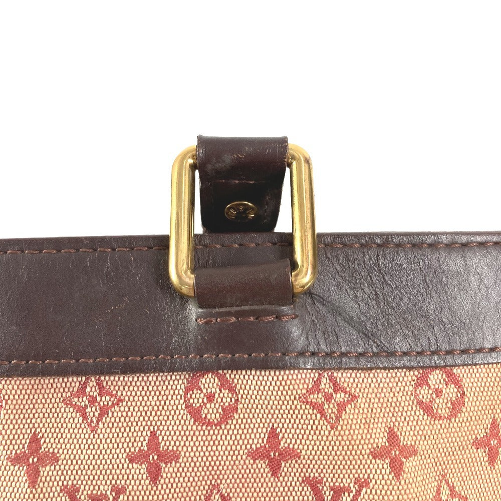 LOUIS VUITTON M92678 モノグラムミニ ルシーユPM ルシーユ PM ハンドバッグ カバン ショルダーバッグ 肩掛け トートバッグ モノグラムミニキャンバス レディース レッド