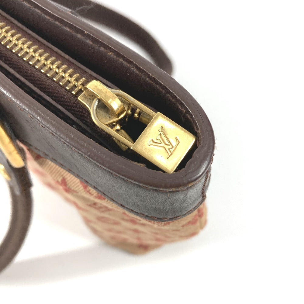 LOUIS VUITTON M92678 モノグラムミニ ルシーユPM ルシーユ PM ハンドバッグ カバン ショルダーバッグ 肩掛け トートバッグ モノグラムミニキャンバス レディース レッド