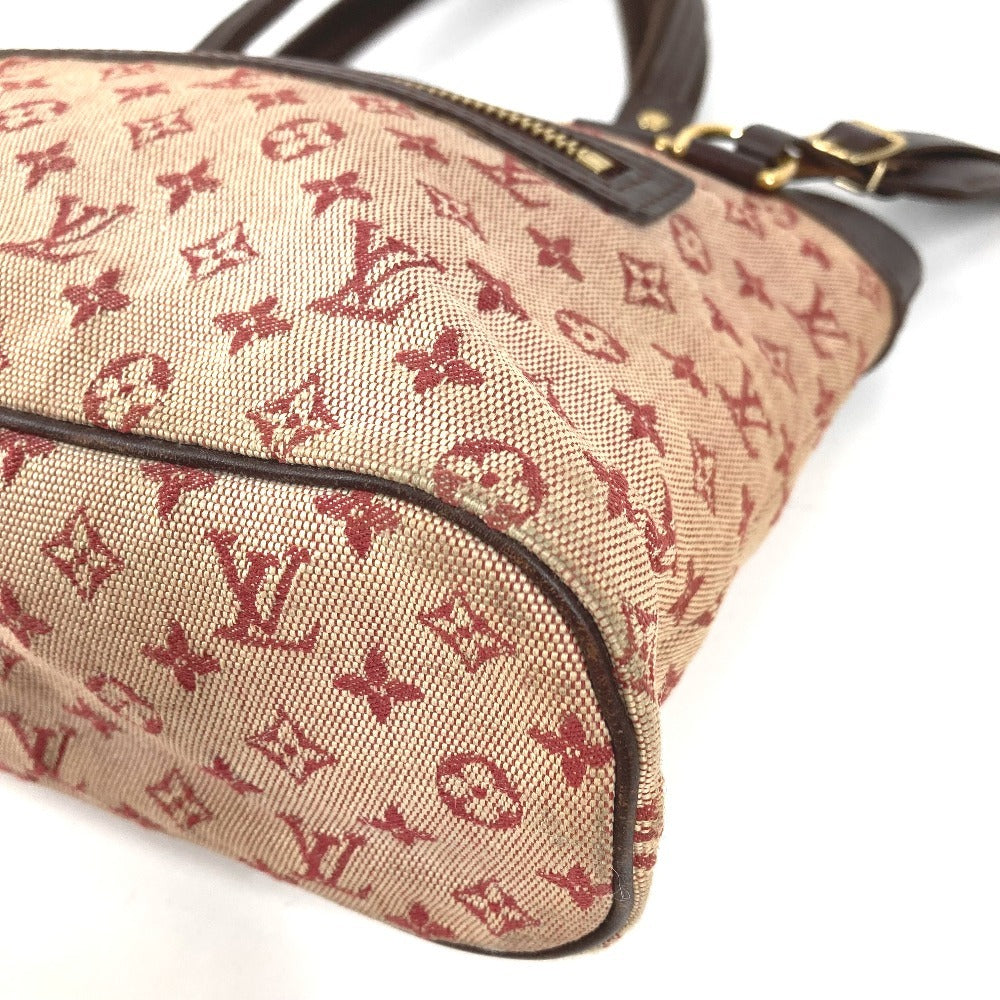LOUIS VUITTON M92678 モノグラムミニ ルシーユPM ルシーユ PM ハンドバッグ カバン ショルダーバッグ 肩掛け トートバッグ モノグラムミニキャンバス レディース レッド