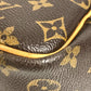 LOUIS VUITTON M47270 モノグラム ドーヴィル カバン トートバッグ ミニボストンバッグ ハンドバッグ モノグラムキャンバス ユニセックス ブラウン