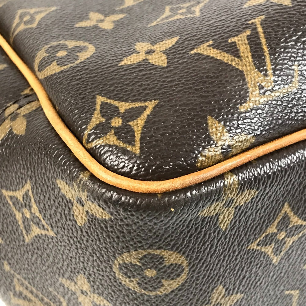 LOUIS VUITTON M47270 モノグラム ドーヴィル カバン トートバッグ ミニボストンバッグ ハンドバッグ モノグラムキャンバス ユニセックス ブラウン
