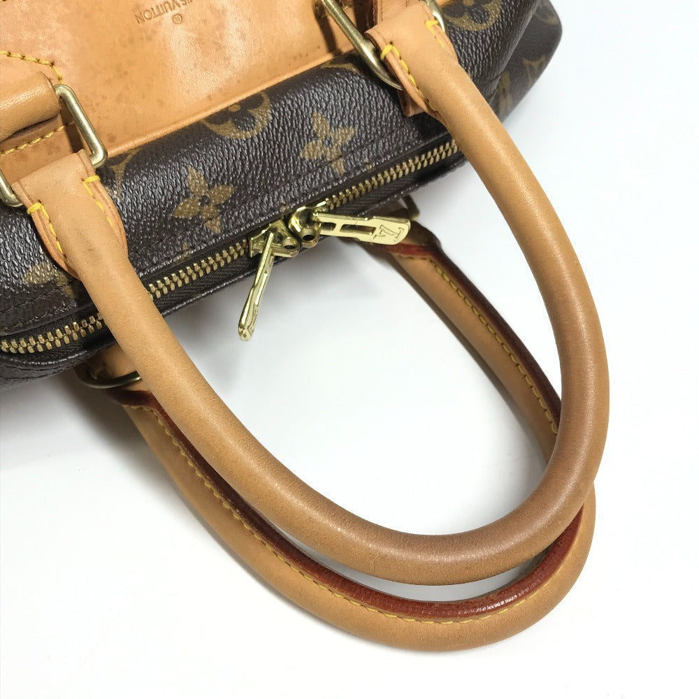 LOUIS VUITTON M47270 モノグラム ドーヴィル カバン トートバッグ ミニボストンバッグ ハンドバッグ モノグラムキャンバス ユニセックス ブラウン