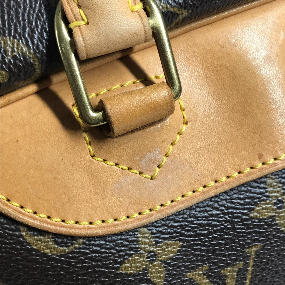 LOUIS VUITTON M47270 モノグラム ドーヴィル カバン トートバッグ ミニボストンバッグ ハンドバッグ モノグラムキャンバス ユニセックス ブラウン