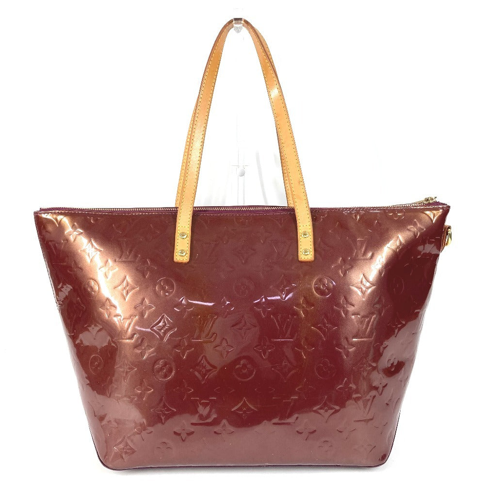 LOUIS VUITTON M93588 Monogram Vernis Bellevue GM Bellevue GM Tote Bag Shoulder Bag Monogram Vernis Canvas Women's Violet Purple