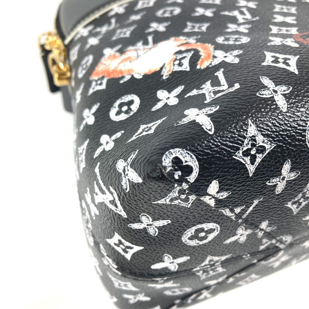 LOUIS VUITTON M44403 キャットグラム 猫 グレースコディントンコラボ アルマスープル トートバッグ カバン 肩掛け ショルダーバッグ レザー レディース ノワール ブラック