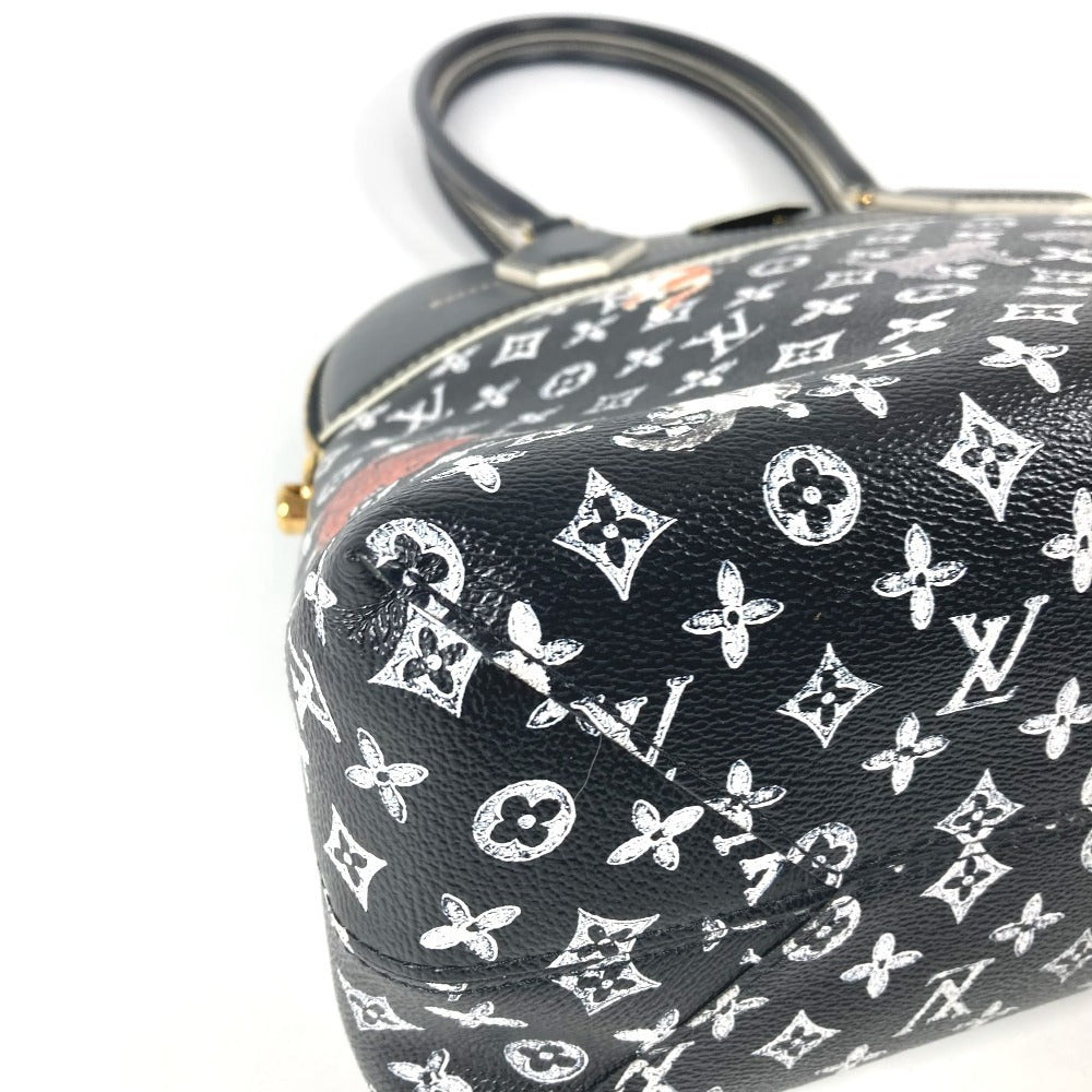LOUIS VUITTON M44403 キャットグラム 猫 グレースコディントンコラボ アルマスープル トートバッグ カバン 肩掛け ショルダーバッグ レザー レディース ノワール ブラック