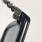 CHANEL 5360-Q-A CC ココマーク ロゴ チェーン めがね メガネ アイウェア 眼鏡 サングラス ユニセックス ネイビー