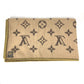 LOUIS VUITTON M92067 モノグラム ラグモノグラム インテリア ひざかけ 毛布 ブランケット ウール ユニセックス アンゴラ ブラウン