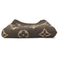 LOUIS VUITTON M92067 モノグラム ラグモノグラム インテリア ひざかけ 毛布 ブランケット ウール ユニセックス アンゴラ ブラウン