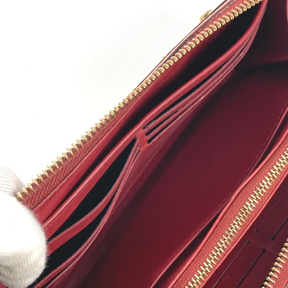 LOUIS VUITTON M95871 スハリ ジッピーウォレット タナミ ロングウォレット ラウンドファスナー 長財布 スハリレザー ユニセックス レッド