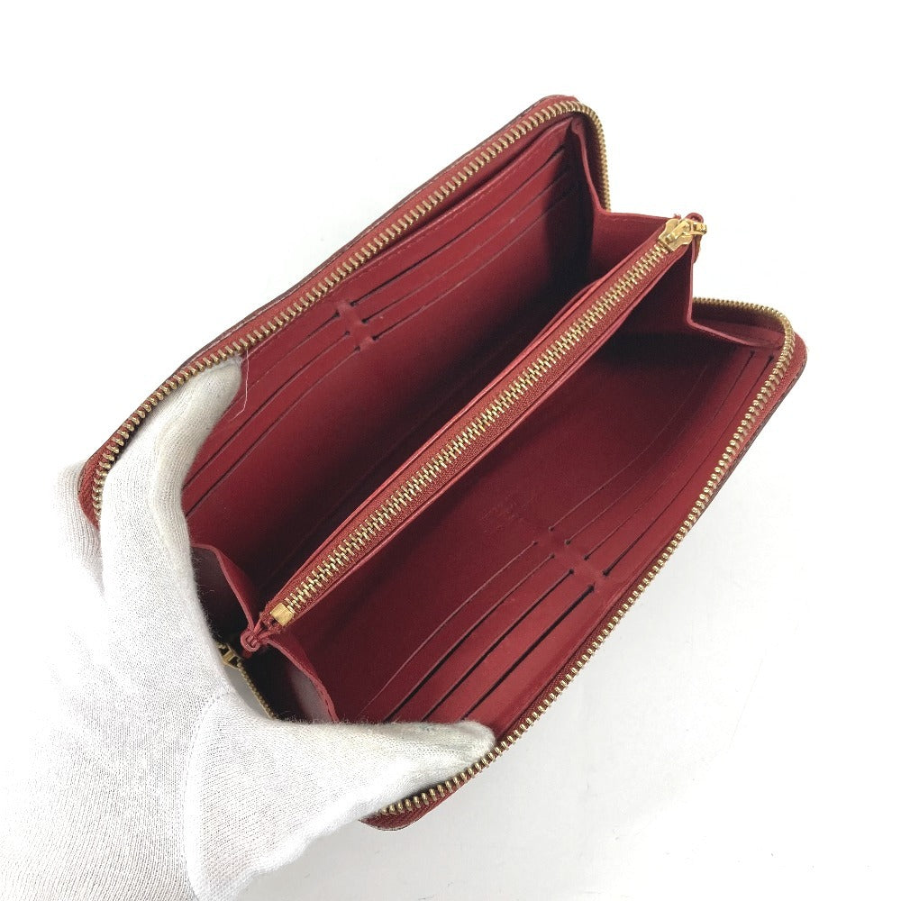 LOUIS VUITTON M95871 スハリ ジッピーウォレット タナミ ロングウォレット ラウンドファスナー 長財布 スハリレザー ユニセックス レッド