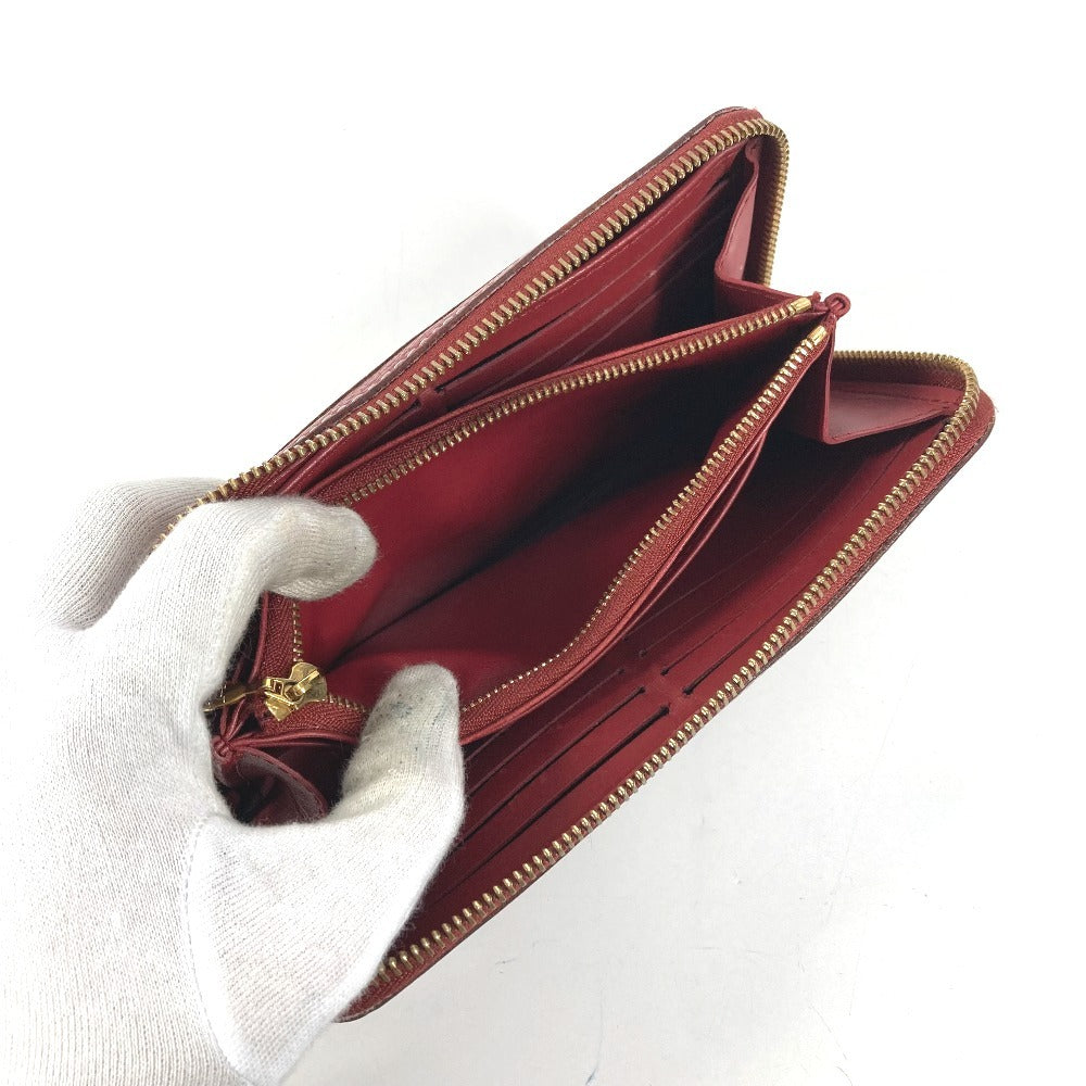 LOUIS VUITTON M95871 スハリ ジッピーウォレット タナミ ロングウォレット ラウンドファスナー 長財布 スハリレザー ユニセックス レッド