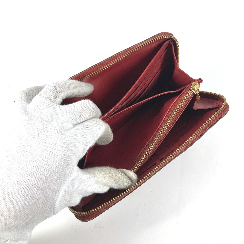 LOUIS VUITTON M95871 スハリ ジッピーウォレット タナミ ロングウォレット ラウンドファスナー 長財布 スハリレザー ユニセックス レッド