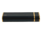 CARTIER Logo Smoking Accessory Lighter Metal Unisex Black