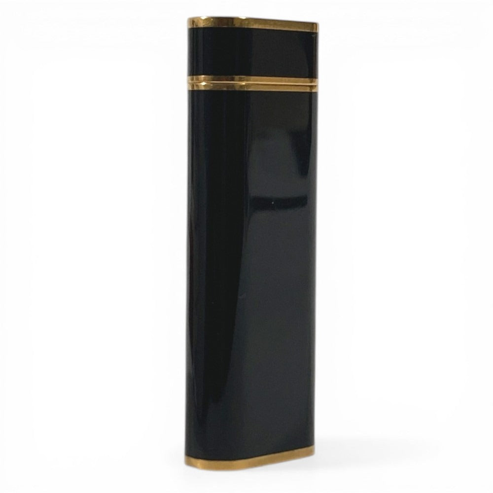 CARTIER Logo Smoking Accessory Lighter Metal Unisex Black