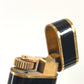 CARTIER Logo Smoking Accessory Lighter Metal Unisex Black