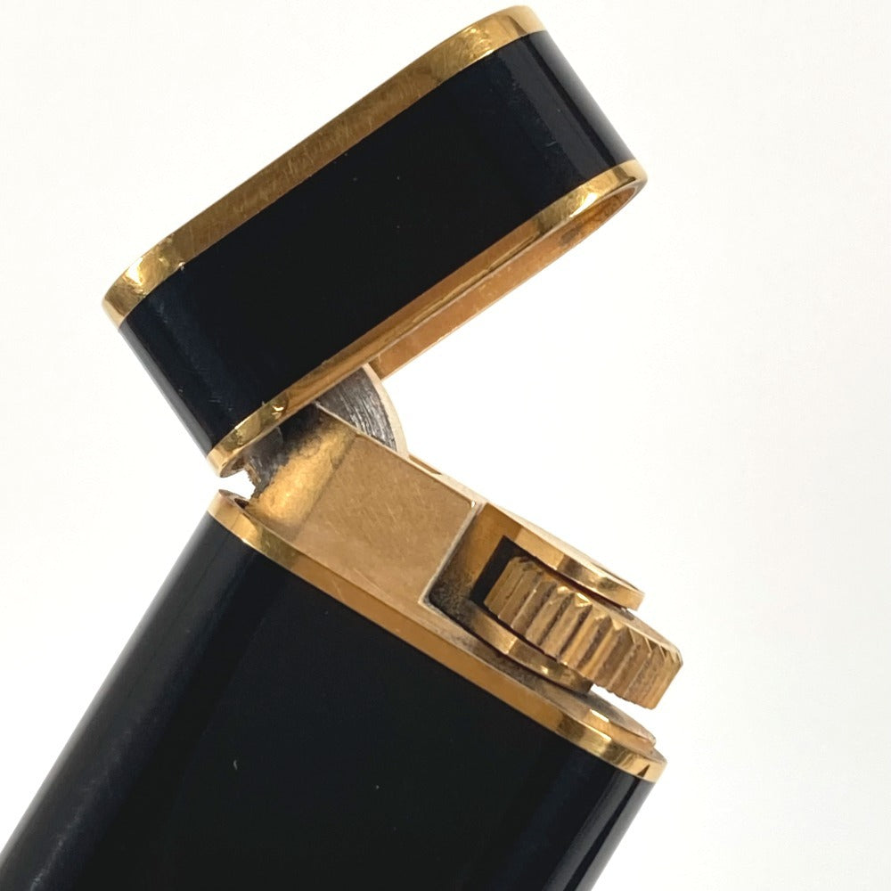 CARTIER Logo Smoking Accessory Lighter Metal Unisex Black