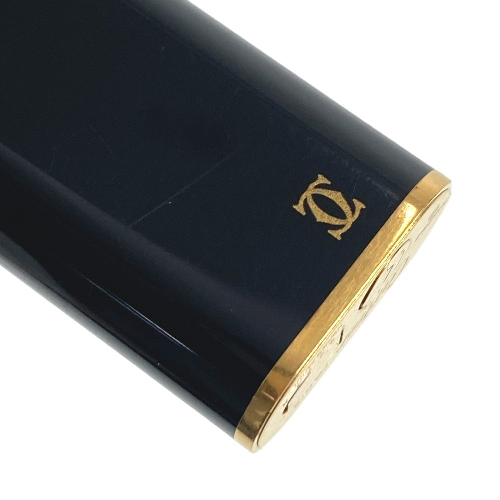 CARTIER Logo Smoking Accessory Lighter Metal Unisex Black