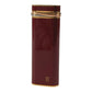 CARTIER Logo Trinity Smoking Accessory Lighter Metal Unisex Wine Red