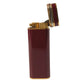 CARTIER Logo Trinity Smoking Accessory Lighter Metal Unisex Wine Red