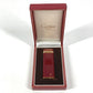CARTIER Logo Trinity Smoking Accessory Lighter Metal Unisex Wine Red