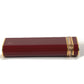 CARTIER Logo Trinity Smoking Accessory Lighter Metal Unisex Wine Red