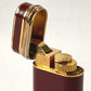 CARTIER Logo Trinity Smoking Accessory Lighter Metal Unisex Wine Red