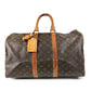 LOUIS VUITTON M41428 モノグラム キーポル45 キーポル 45 カバン 旅行バッグ トラベルバッグ ハンドバッグ ボストンバッグ モノグラムキャンバス ユニセックス ブラウン