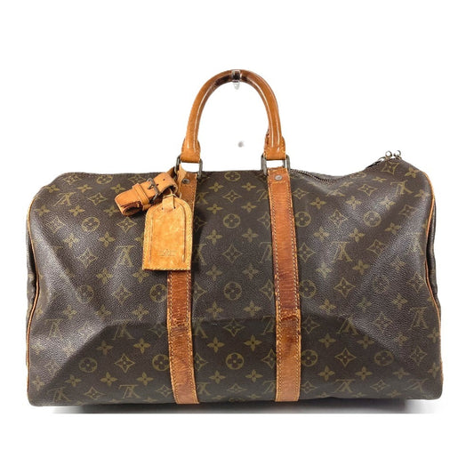 LOUIS VUITTON M41428 モノグラム キーポル45 キーポル 45 カバン 旅行バッグ トラベルバッグ ハンドバッグ ボストンバッグ モノグラムキャンバス ユニセックス ブラウン