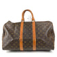 LOUIS VUITTON M41428 モノグラム キーポル45 キーポル 45 カバン 旅行バッグ トラベルバッグ ハンドバッグ ボストンバッグ モノグラムキャンバス ユニセックス ブラウン
