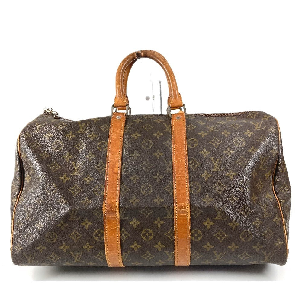 LOUIS VUITTON M41428 モノグラム キーポル45 キーポル 45 カバン 旅行バッグ トラベルバッグ ハンドバッグ ボストンバッグ モノグラムキャンバス ユニセックス ブラウン